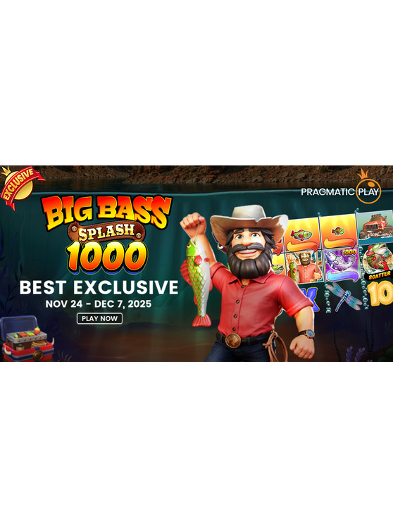 Pragmatic Play: Early Release Offer - Big Bass Splash 1000 (Exclusive for MMK Operators)
